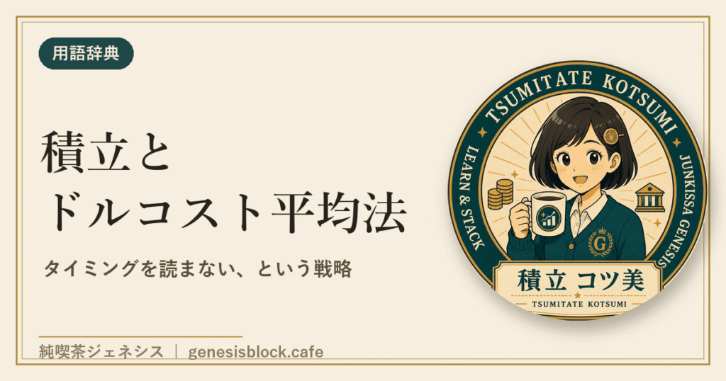 積立とドルコスト平均法 アイキャッチ