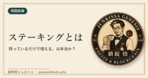 ステーキングとは アイキャッチ